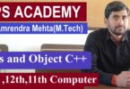 Class and Object in C++